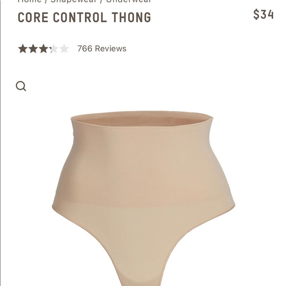 Core Control Thong - Picture 3 of 6